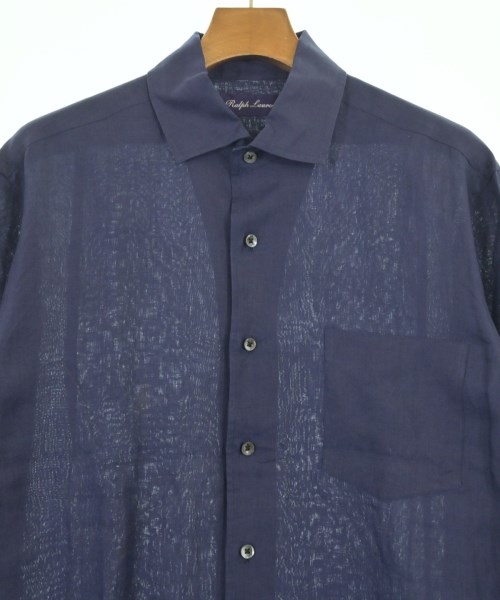 RALPH LAUREN PURPLE LABEL（ラルフローレンパープルレーベル）カジュアルシャツ 紺 サイズ:XL メンズ/2200733153105