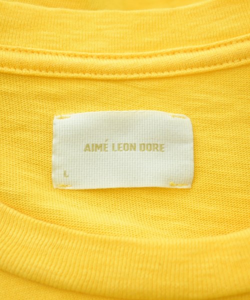 AIME LEON DORE（エメレオンドレ）Tシャツ・カットソー 黄 サイズ:L メンズ/2200637030038
