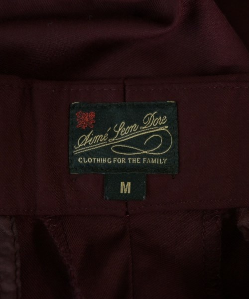 AIME LEON DORE（エメレオンドレ）スラックス 赤 サイズ:M メンズ/2200629543133