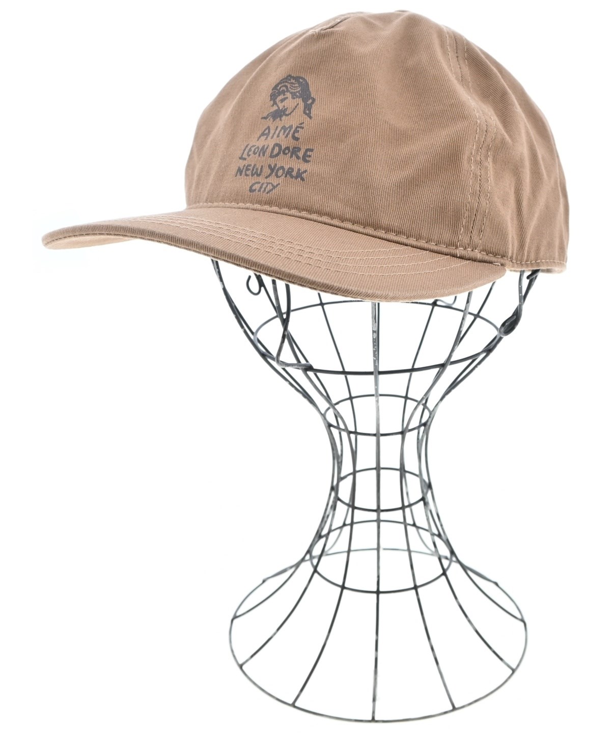 AIME LEON DORE（エメレオンドレ）キャップ 茶 サイズ:ONE メンズ