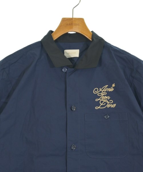 AIME LEON DORE（エメレオンドレ）カジュアルシャツ 紺 サイズ:L メンズ/2200627976629