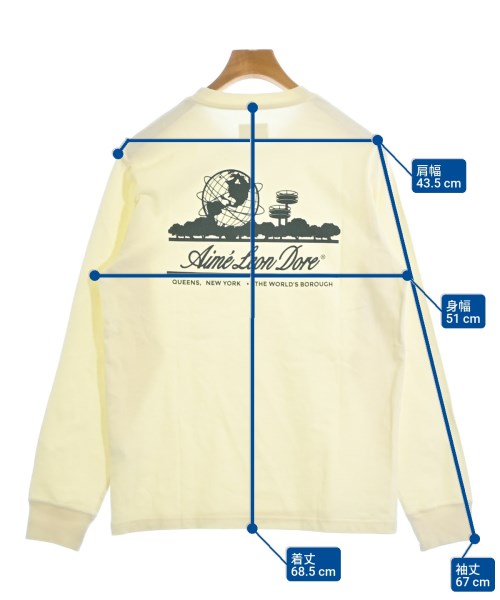 AIME LEON DORE（エメレオンドレ）Tシャツ・カットソー 白 サイズ:S メンズ/2200685490051