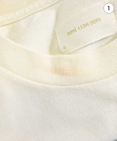 AIME LEON DORE（エメレオンドレ）Tシャツ・カットソー 白 サイズ:S メンズ/2200685490051