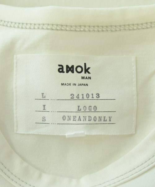 amok（アモック）ノースリーブ 白 サイズ:F レディース/2200695885083