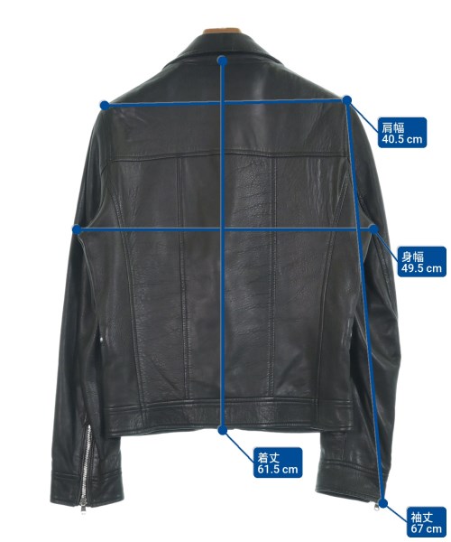 Radice（ラディーチェ）ライダース 黒 サイズ:46(M位) メンズ/2200619268053