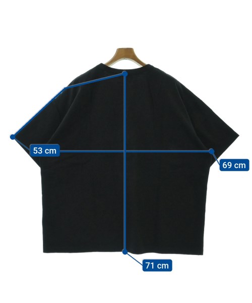 WEWILL（ウィーウィル）Tシャツ・カットソー 黒 サイズ:2(M位) メンズ/2200501551058