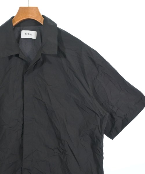 WEWILL（ウィーウィル）カジュアルシャツ 黒 サイズ:3(L位) メンズ/2200640684242