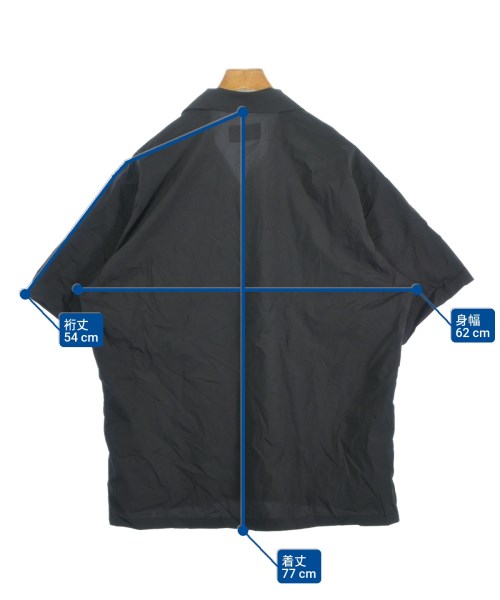 WEWILL（ウィーウィル）カジュアルシャツ 黒 サイズ:3(L位) メンズ/2200640684242