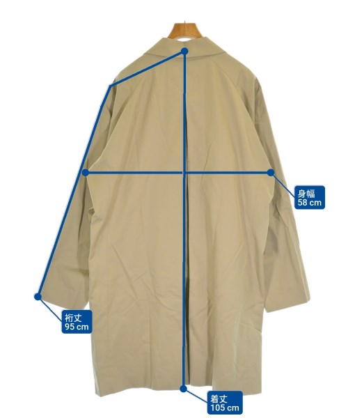 WEWILL（ウィーウィル）ステンカラーコート ベージュ サイズ:-(XXL位) メンズ/2200641328015