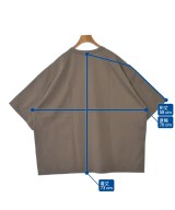 WEWILL（ウィーウィル）Tシャツ・カットソー 茶 サイズ:3(L位) メンズ/2200641328107