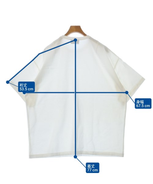 WEWILL（ウィーウィル）Tシャツ・カットソー 白 サイズ:-(XXL位) メンズ/2200641328121