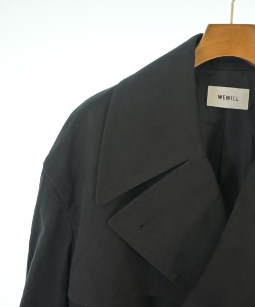 WEWILL（ウィーウィル）トレンチコート 黒 サイズ:3(L位) メンズ/2200628287052