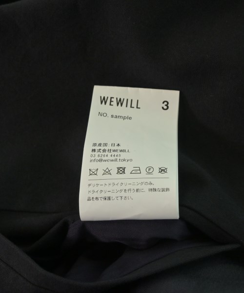 WEWILL（ウィーウィル）トレンチコート 黒 サイズ:3(L位) メンズ/2200628287052