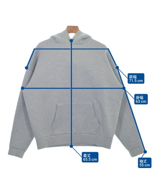 WEWILL（ウィーウィル）パーカー グレー サイズ:-(XL位) メンズ/2200633533021