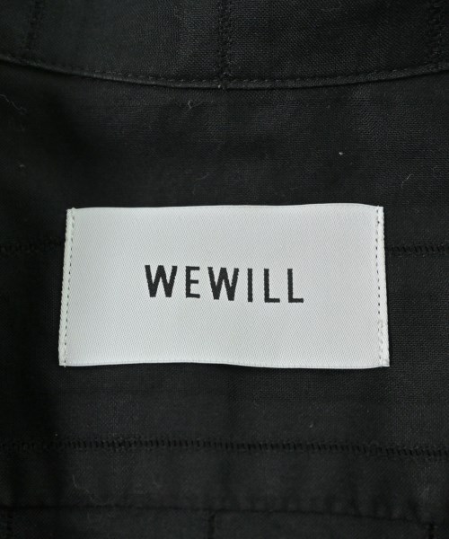 WEWILL（ウィーウィル）カジュアルシャツ 黒 サイズ:2(M位) メンズ/2200615130026