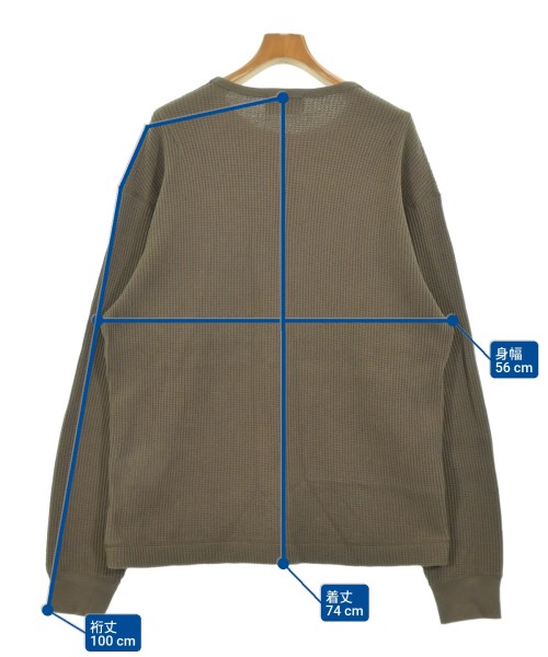 WEWILL（ウィーウィル）Tシャツ・カットソー カーキ サイズ:3(L位) メンズ/2200672870132