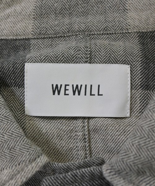 WEWILL（ウィーウィル）カジュアルシャツ グレー サイズ:-(M位) メンズ/2200678495025