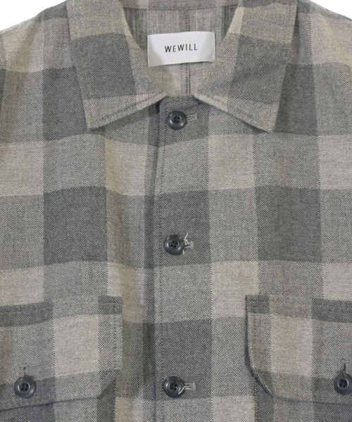 WEWILL（ウィーウィル）カジュアルシャツ グレー サイズ:-(M位) メンズ/2200678495025