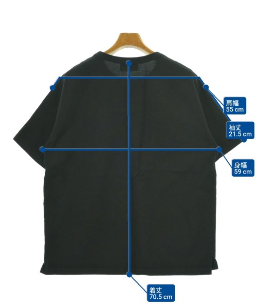 WEWILL（ウィーウィル）Tシャツ・カットソー 黒 サイズ:M メンズ/2200678495100