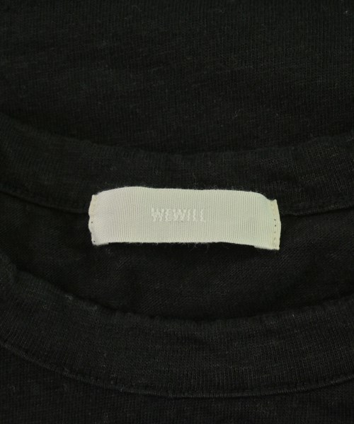 WEWILL（ウィーウィル）Tシャツ・カットソー 黒 サイズ:2(M位) メンズ/2200695311247