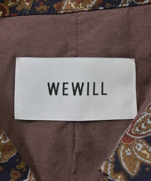 WEWILL（ウィーウィル）カジュアルシャツ 茶 サイズ:3(L位) メンズ/2200694452262