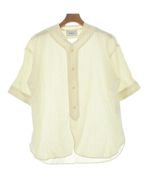 WEWILL(ウィーウィル)カジュアルシャツ 白 サイズ:1(S位)/2200627976377