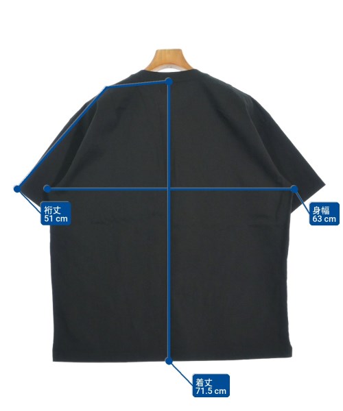 WEWILL（ウィーウィル）Tシャツ・カットソー 黒 サイズ:-(XXL位) メンズ/2200710879387