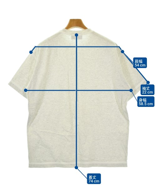 WEWILL（ウィーウィル）Tシャツ・カットソー グレー サイズ:-(XL位) メンズ/2200710879417