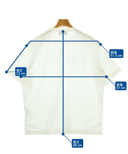 WEWILL（ウィーウィル）Tシャツ・カットソー 白 サイズ:2(M位) メンズ/2200710879424