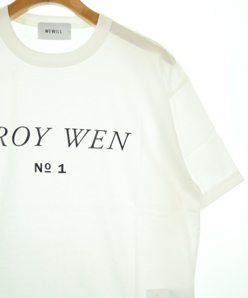 WEWILL（ウィーウィル）Tシャツ・カットソー 白 サイズ:1(S位) メンズ/2200710879479