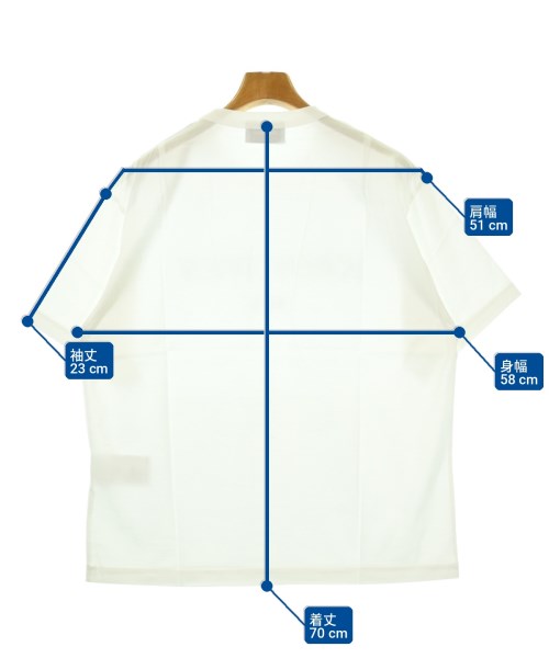 WEWILL（ウィーウィル）Tシャツ・カットソー 白 サイズ:1(S位) メンズ/2200710879479