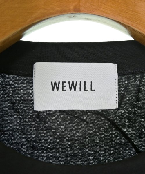 WEWILL（ウィーウィル）Tシャツ・カットソー 黒 サイズ:1(S位) メンズ/2200710879493