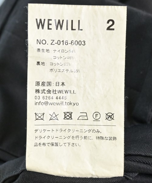 WEWILL（ウィーウィル）その他 黒 サイズ:2(M位) メンズ/2200710879578