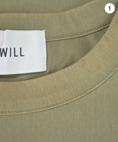 WEWILL（ウィーウィル）Tシャツ・カットソー カーキ サイズ:2(M位) メンズ/2200715026113