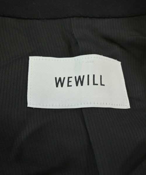 WEWILL（ウィーウィル）テーラードジャケット 黒 サイズ:-(XL位) メンズ/2200705180030
