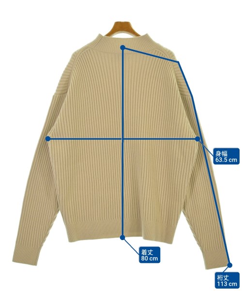 WEWILL（ウィーウィル）ニット・セーター ベージュ サイズ:-(XXL位) メンズ/2200661565100