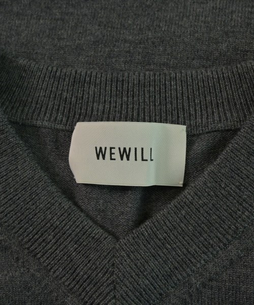 WEWILL（ウィーウィル）ベスト グレー サイズ:F メンズ/2200661565117
