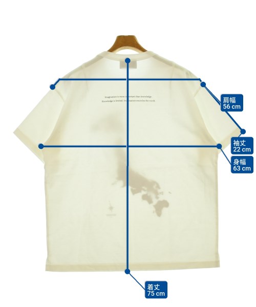 WEWILL（ウィーウィル）Tシャツ・カットソー 白 サイズ:-(XXL位) メンズ/2200661565124