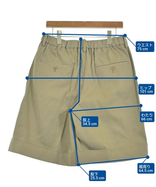 WEWILL（ウィーウィル）ショートパンツ ベージュ サイズ:2(M位) メンズ/2200661565209