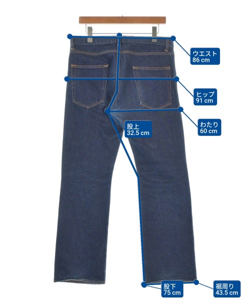 WEWILL（ウィーウィル）デニムパンツ 紺 サイズ:2(M位) メンズ/2200661565247