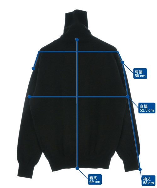 WEWILL（ウィーウィル）ニット・セーター 黒 サイズ:3(L位) メンズ/2200667056060