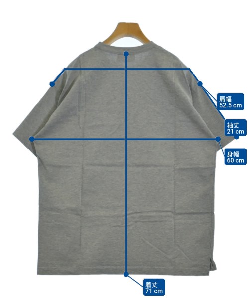 WEWILL（ウィーウィル）Tシャツ・カットソー グレー サイズ:2(M位) メンズ/2200734433053