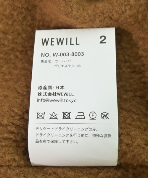 WEWILL（ウィーウィル）その他 茶 サイズ:2(M位) メンズ/2200726213021