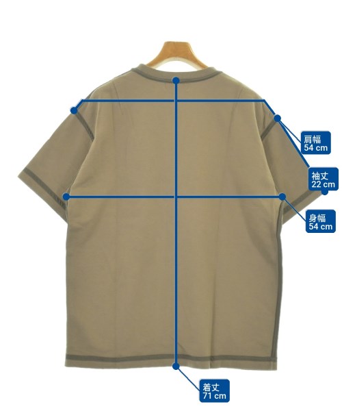 WEWILL（ウィーウィル）Tシャツ・カットソー 茶 サイズ:3(L位) メンズ/2200728204171