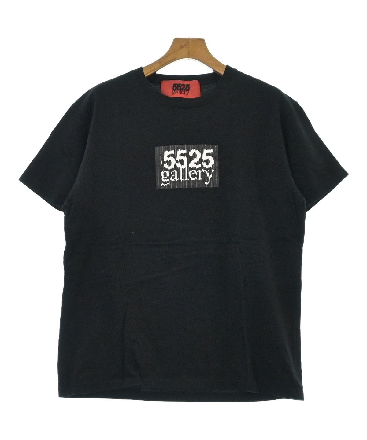 5525gallery BEAUTY&YOUTH ロゴ Tシャツ ブラック 5525gallery（ゴーゴーニーゴーギャラリー）Tシャツ・カットソー 黒