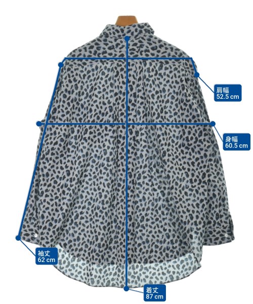 5525gallery（ゴーゴーニーゴーギャラリー）カジュアルシャツ グレー サイズ:F メンズ/2200640311315