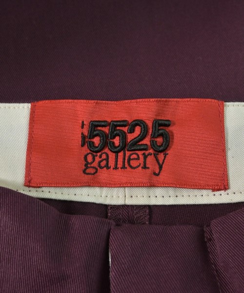 5525gallery（ゴーゴーニーゴーギャラリー）チノパン 赤 サイズ:L メンズ/2200537600010
