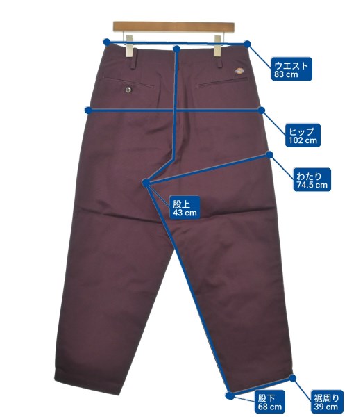 5525gallery（ゴーゴーニーゴーギャラリー）チノパン 赤 サイズ:L メンズ/2200537600010