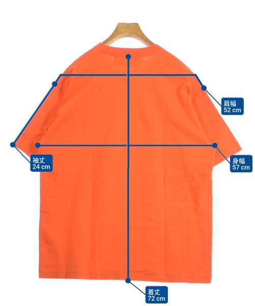 5525gallery（ゴーゴーニーゴーギャラリー）Tシャツ・カットソー オレンジ サイズ:L メンズ/2200692690024