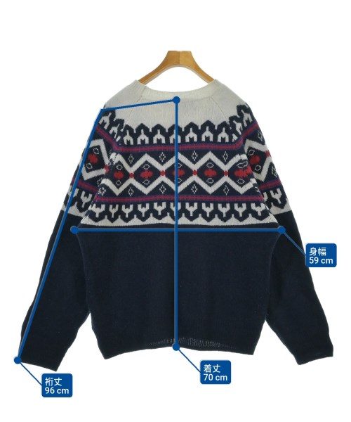 5525gallery（ゴーゴーニーゴーギャラリー）ニット・セーター 紺 サイズ:L メンズ/2200645867022